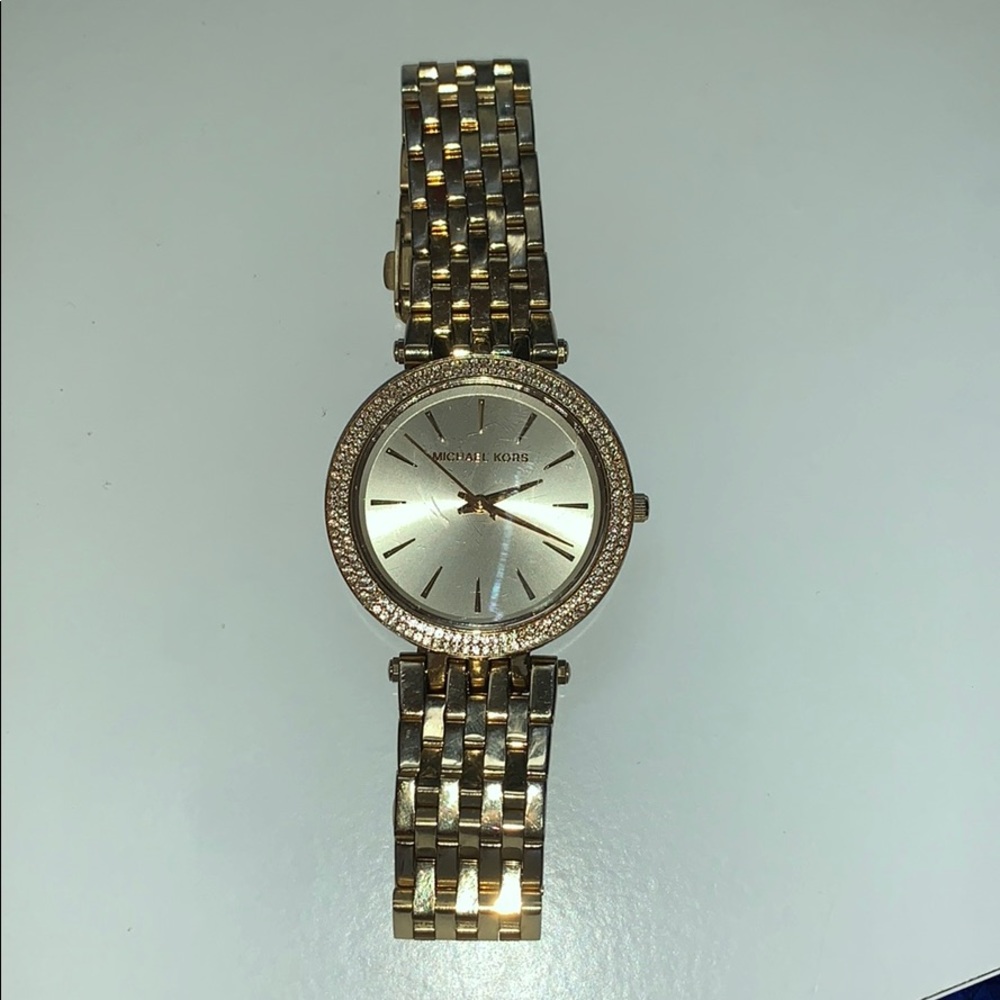 Gold Michael Kors watch